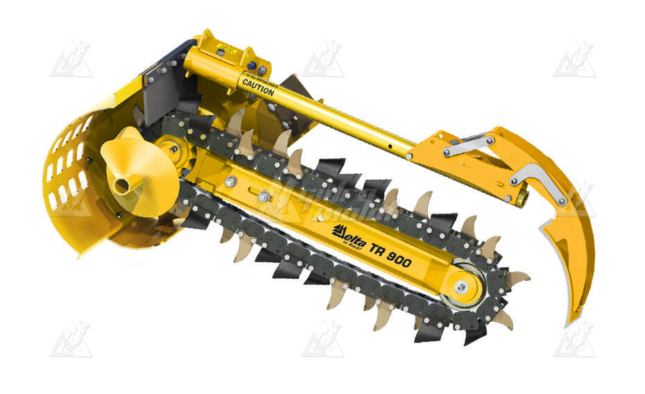 Траншеекопатель Delta TR900 картинка