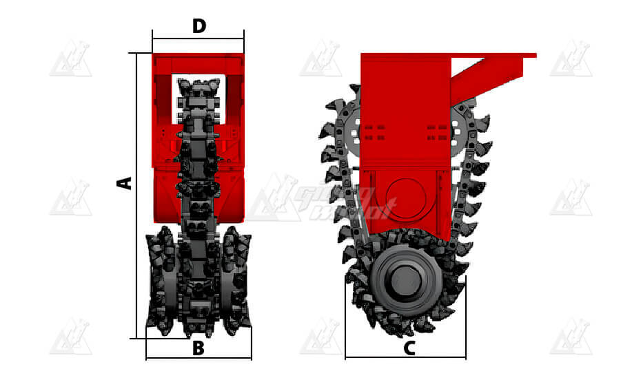 Цепная фреза HammerMaster EK20 картинка 638904