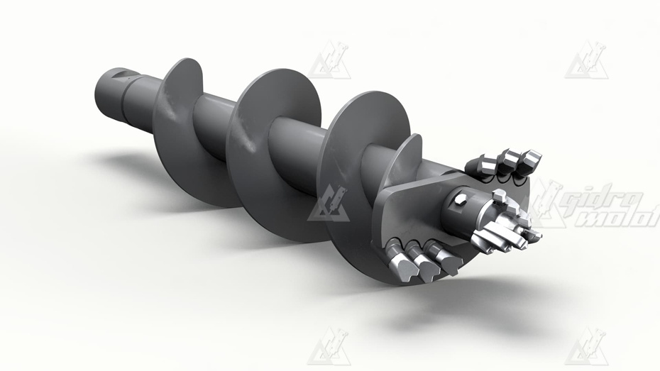 Шнекобур JCB ED6000, SH5, D-300мм, L-1200 мм картинка