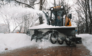 Impulse SR1850 на мини-погрузчик JCB