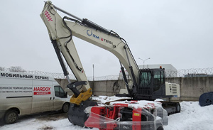 Delta QC-300 на HYUNDAI R250