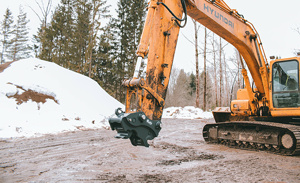 Delta QC-200 на Volvo EC 205/210/220